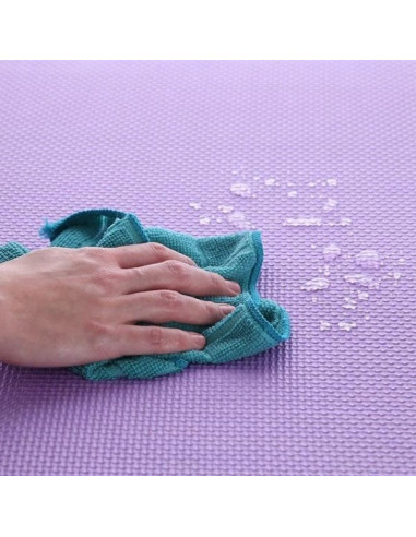 Mata puzzle multipack one fitness mp10 żółto-niebiesko-fioletowa