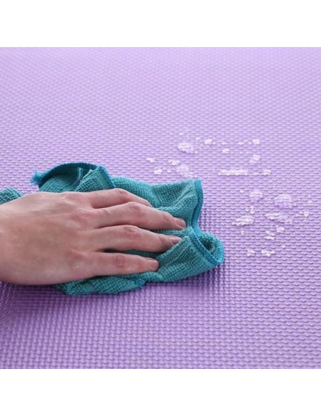 Mata puzzle multipack one fitness mp10 żółto-niebiesko-fioletowa