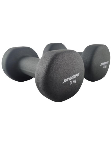 Zestaw hantli neoprenowych 2x3kg enero fit