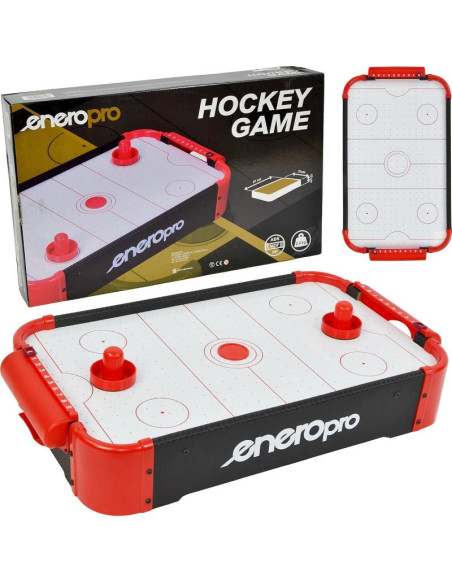 Gra cymbergaj air hockey na stół 51x31x10cm czarny enero pro