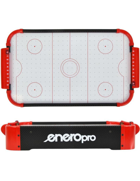 Gra cymbergaj air hockey na stół 51x31x10cm czarny enero pro