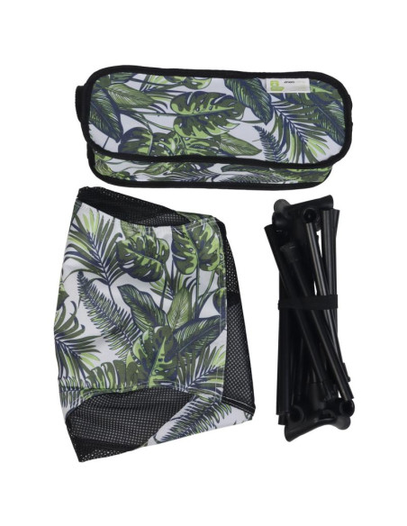 Fotel turystyczno plażowy jungle light 58x52x64cm