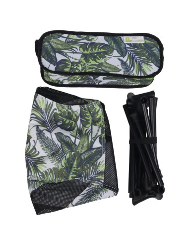 Fotel turystyczno plażowy jungle light 58x52x64cm