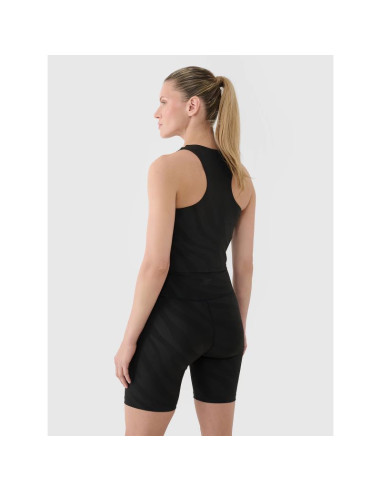 Crop top treningowy szybkoschnący damski 4f 4fwss25tfslf413-20s