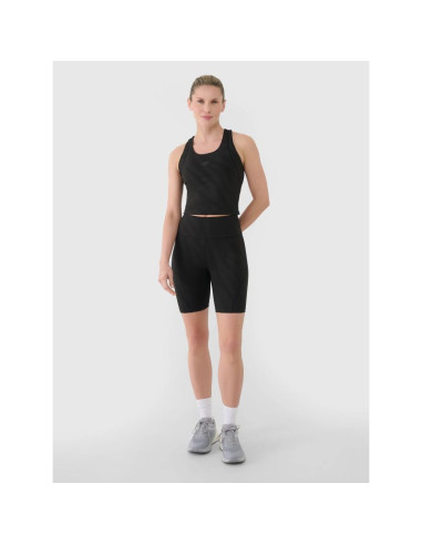 Crop top treningowy szybkoschnący damski 4f 4fwss25tfslf413-20s