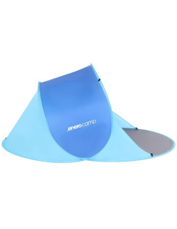 Namiot parawan plażowy samorozkładający 190x120x86cm granatowo- niebieski