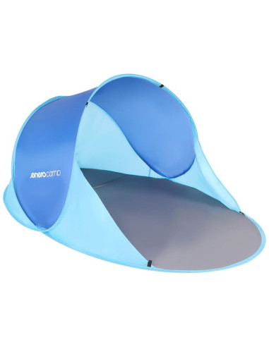 Namiot parawan plażowy samorozkładający 190x120x86cm granatowo- niebieski