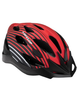 Kask rowerowy regulowany dunlop r.l czerwony
