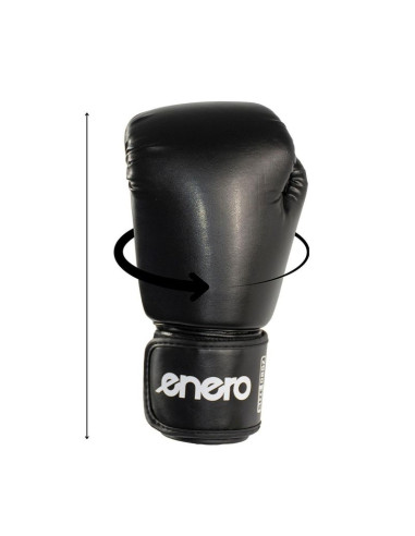 Rękawice bokserskie enero czarne 10oz