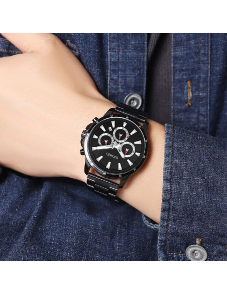 Zegarek męski skmei 2295bk + box