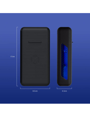 Pokrowiec na rzutki harrows vault dart case niebieski