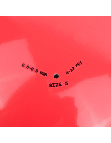 Piłka nożna nike pitch bright crimson/black r.5