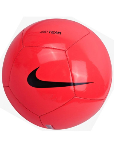 Piłka nożna nike pitch bright crimson/black r.5