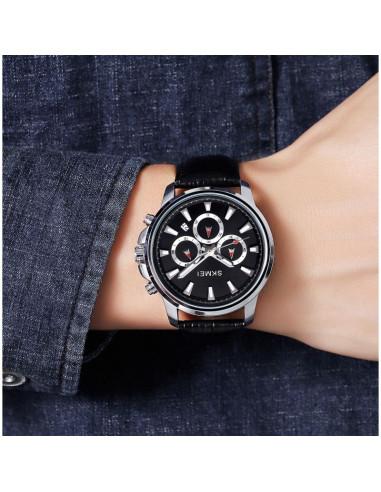 Zegarek męski skmei 2071lsibk + box