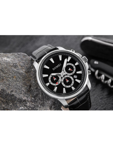 Zegarek męski skmei 2071lsibk + box