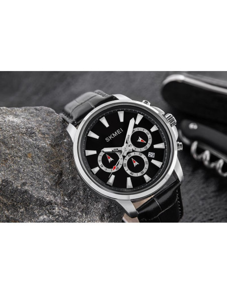Zegarek męski skmei 2071lsibk + box