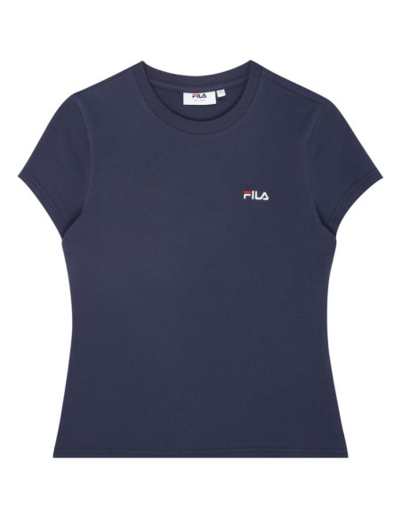 Koszulka damska fila trivero granatowa faw1205 50004