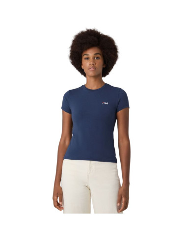 Koszulka damska fila trivero granatowa faw1205 50004
