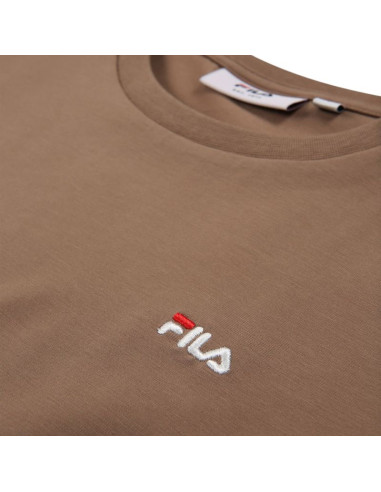 Koszulka damska fila trivero beżowa faw1205 70008