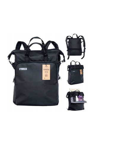 Plecak podróżny kabinowy noveen ctb300 black 40x50x16