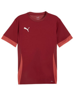 Koszulka męska puma teamgoal matchday jersey bordowa 705747 09