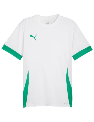 Koszulka męska puma teamgoal matchday jersey biało-zielona 705747 15