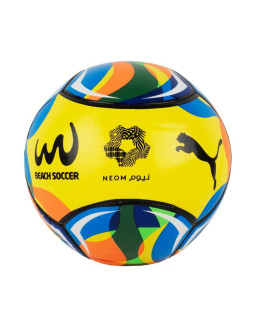 Piłka nożna plażowa puma ms blazing żółta 84584 01
