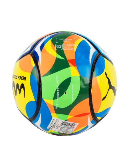 Piłka nożna plażowa puma ms blazing żółta 84584 01