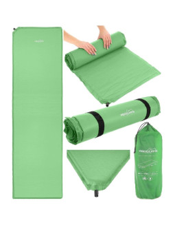 Mata samopompująca turystyczna materac 180x50x2,5cm redcliffs zielona