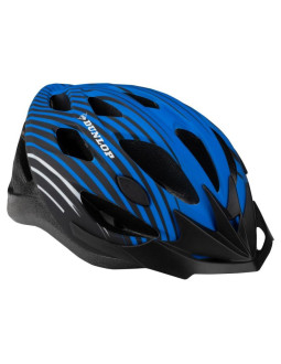 Kask rowerowy regulowany dunlop r.s niebieski