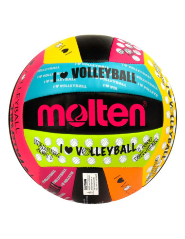 Ms-500-luv piłka siatkarska treningowa i love volleyball rozmiar 5 indoor