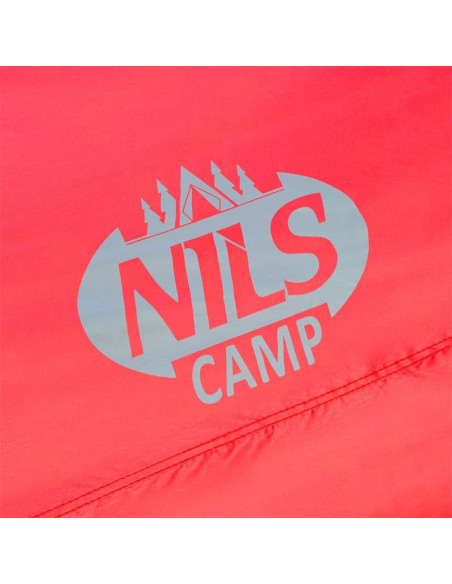 Namiot plażowy samorozkładający nils camp nc3142 czerwono-szary