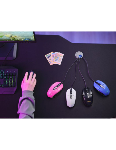 Mysz gamingowa trust gxt109p felox biała