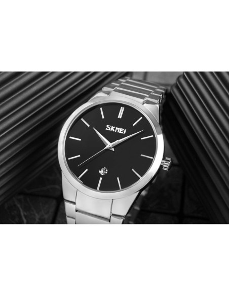 Zegarek męski skmei 9140sibk + box