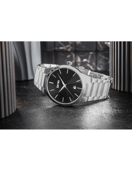 Zegarek męski skmei 9140sibk + box