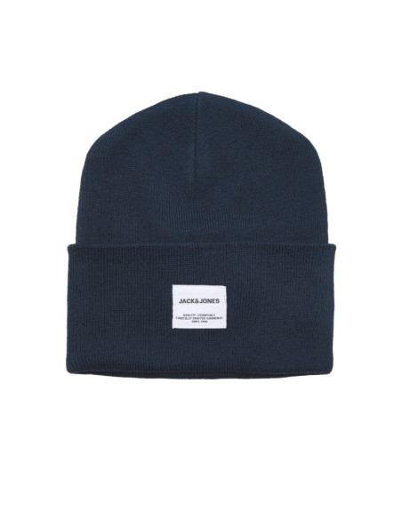 Jack&jones czapka jaclong knit beanie12150627 navy blazer
