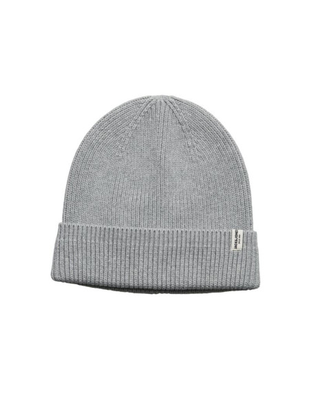 Jack & jones męska czapka zimowa czarna jacbrink beanie ln 12193386 light grey melange