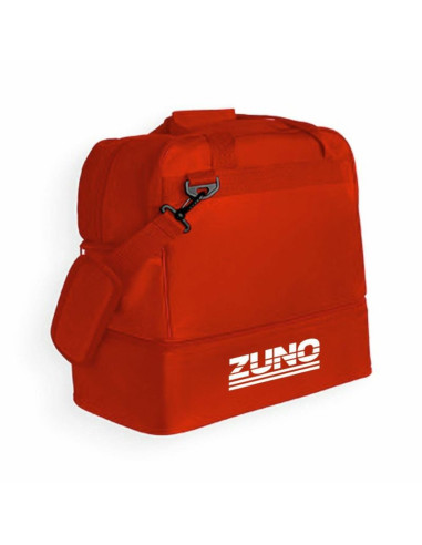 Zuno torba sportowa z podwójnym dnem czerwona