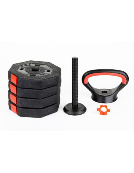 Hantla kompozytowa kettlebell 10kg (4x2,5kg) eb fit