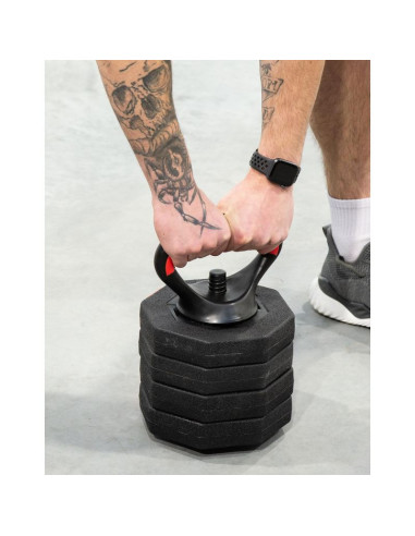 Hantla kompozytowa kettlebell 10kg (4x2,5kg) eb fit