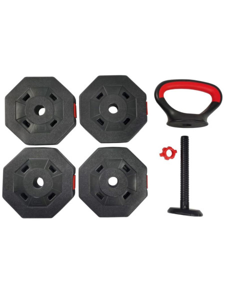 Hantla kompozytowa kettlebell 10kg (4x2,5kg) eb fit