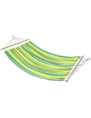 Hamak ogrodowy 2 osobowy 200x150cm z drążkiem 1052724