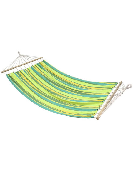 Hamak ogrodowy 2 osobowy 200x150cm z drążkiem 1052724