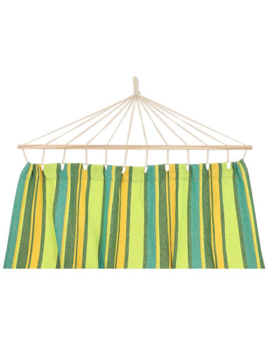 Hamak ogrodowy 2 osobowy 200x150cm z drążkiem 1052724