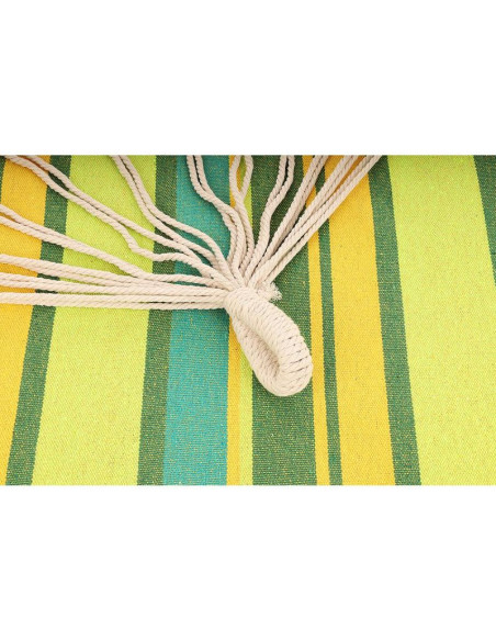 Hamak ogrodowy 2 osobowy 200x150cm z drążkiem 1052724