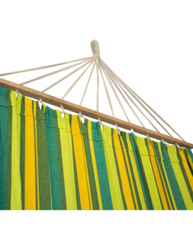 Hamak ogrodowy 2 osobowy 200x150cm z drążkiem 1052724