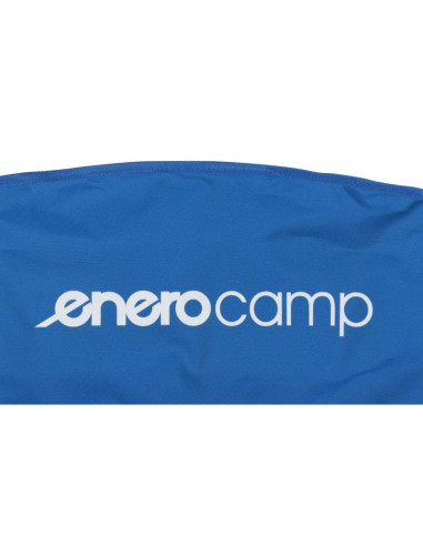 Fotel turystyczno plażowy z podłokietnikami 55x58x64cm składany niebieski