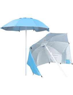 Parasol parawan plażowy 2w1 190cm 2