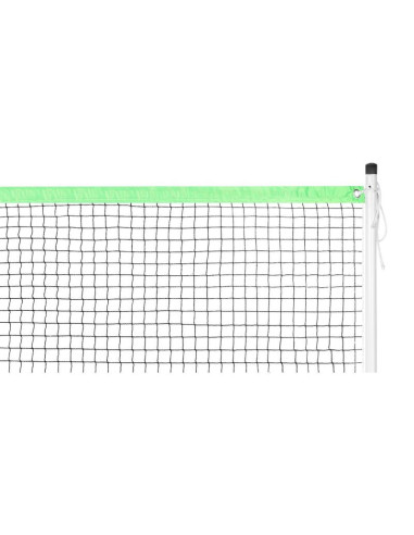 Zestaw słupki siatka do siatkówki badmintona 609x220cm