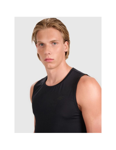 Tank top treningowy szybkoschnący męski 4f 4fwmm00tfslm0764-20s